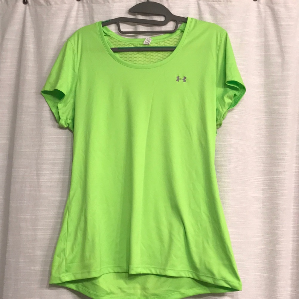 UA workout shirt.